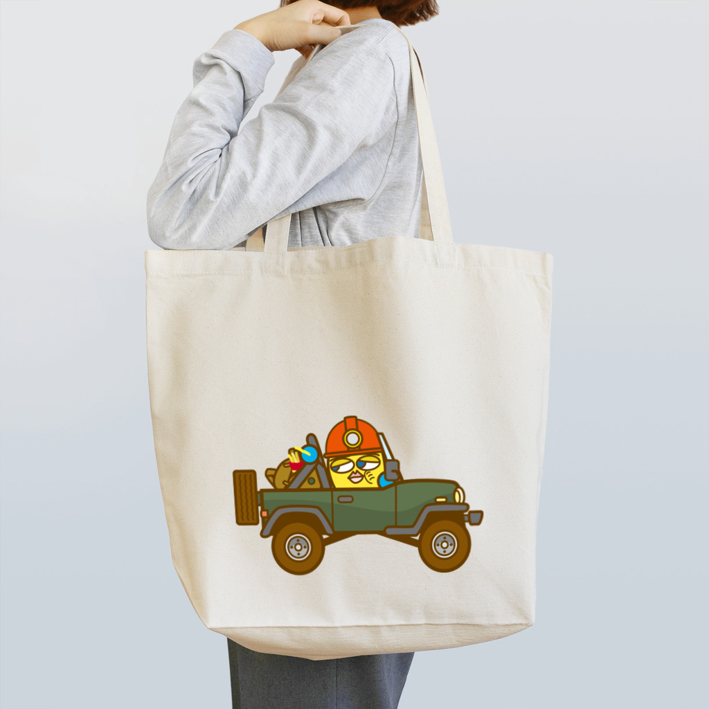 コメビツくんのモミロマンくんのジープ Tote Bag