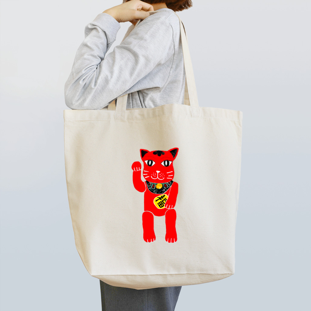 JIBARIMA雑貨の招き猫B2 Tote Bag