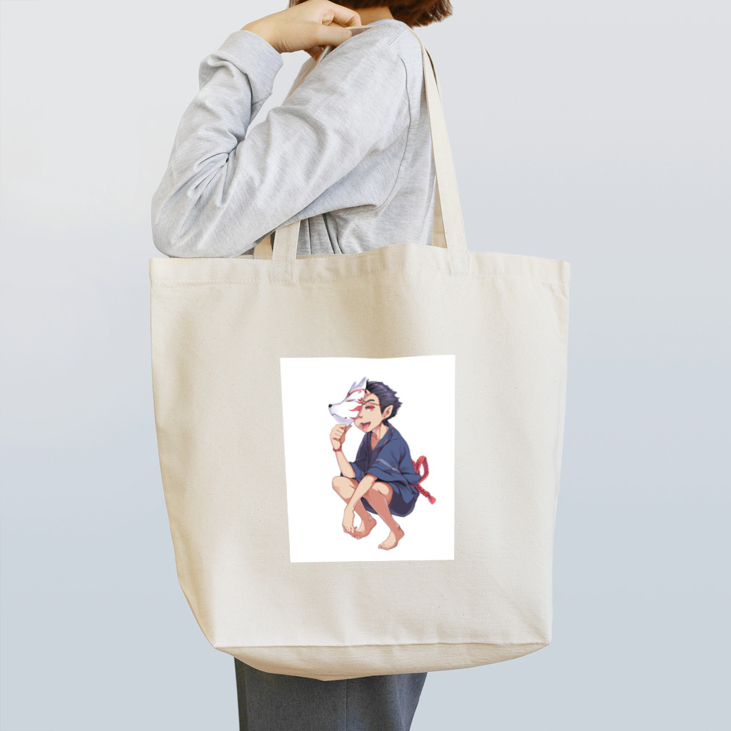 株式会社鉄魂の鬼の少年 Tote Bag