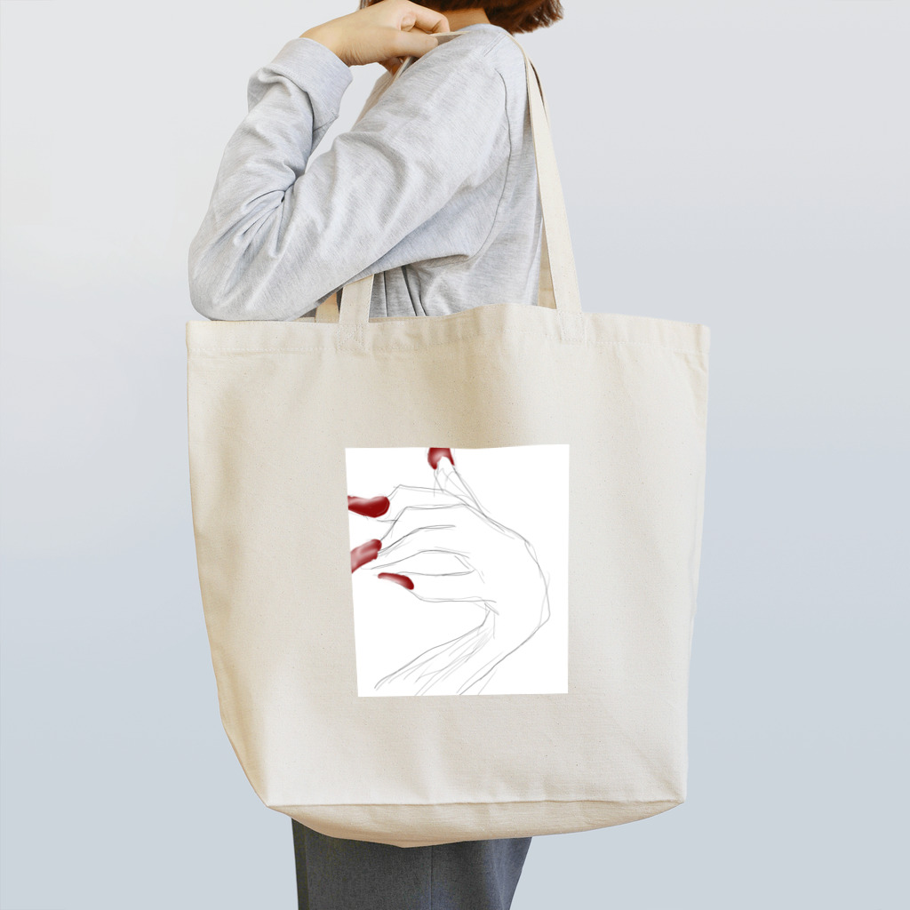 fbj5のネイル Tote Bag