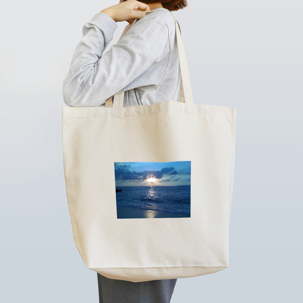 dac0001の宮古島の夕陽 Tote Bag