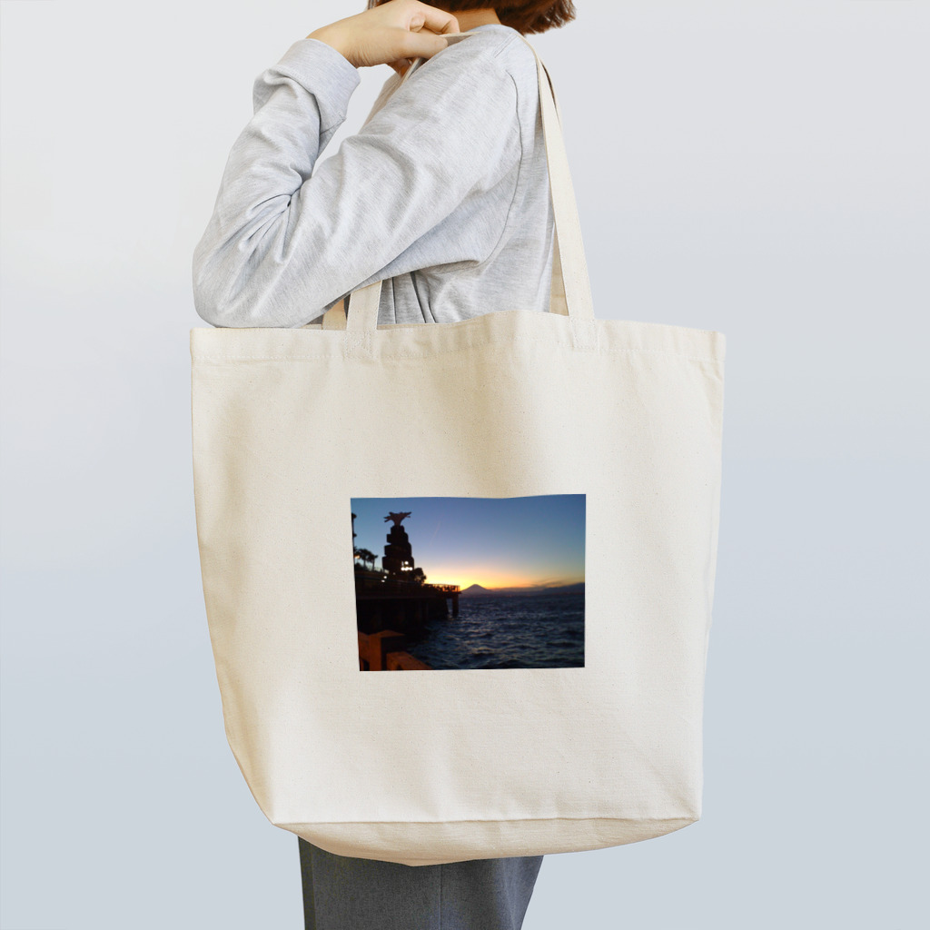 dac0001の江ノ島から富士山を望む。 Tote Bag