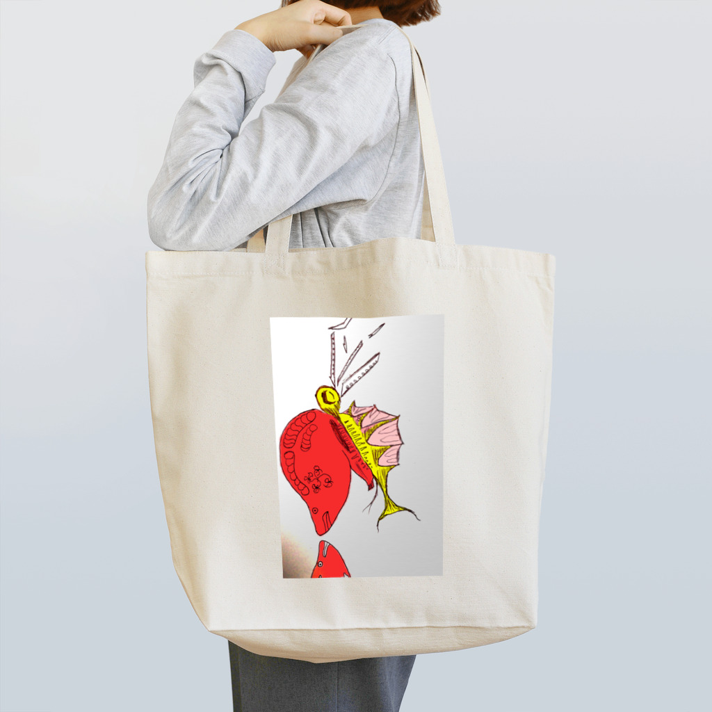 ククルの魚の魚釣り Tote Bag