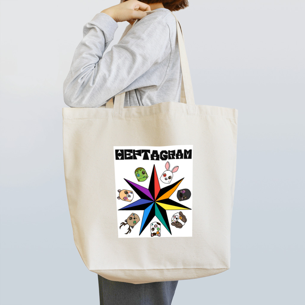 HEPTAGRAMのHeptagram(ヘプタグラム) Tote Bag