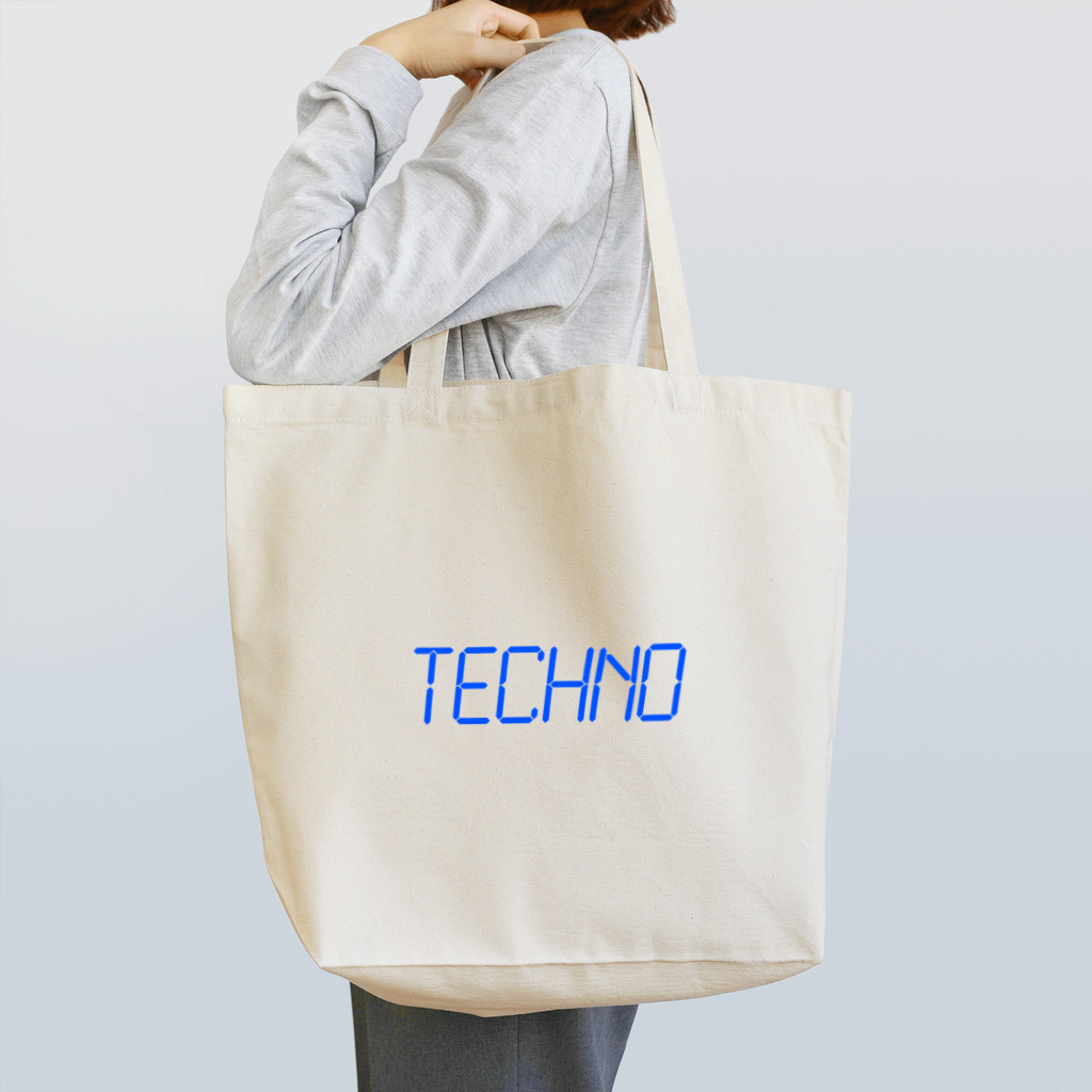Day_and_postersのTechno  Tote Bag