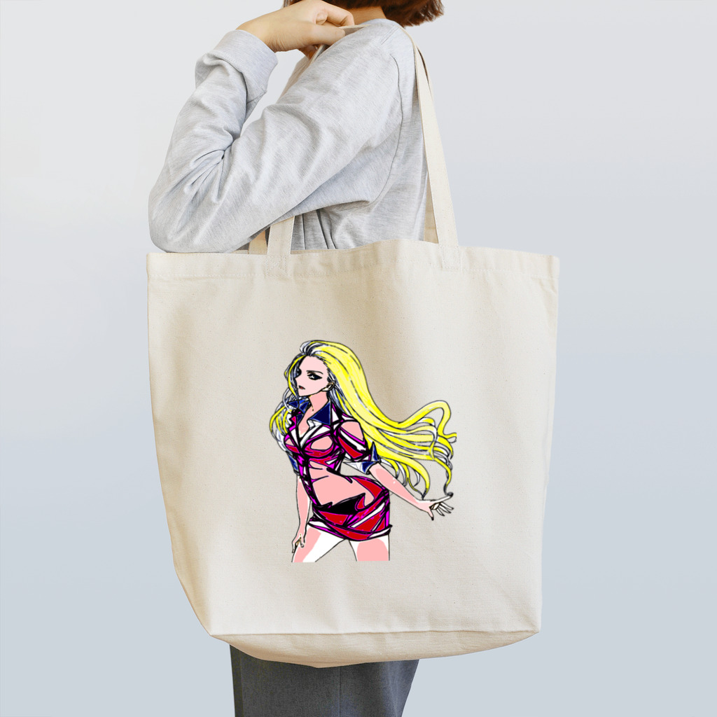 アズペイントのアニメネタ　不二子ちゃわーん Tote Bag