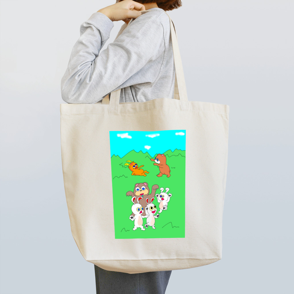 tororomuseumの迫る災難 Tote Bag