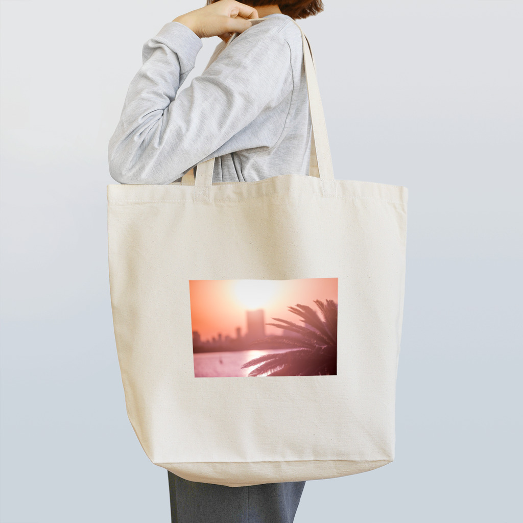 UshunのUshun/SUNSET Tote Bag