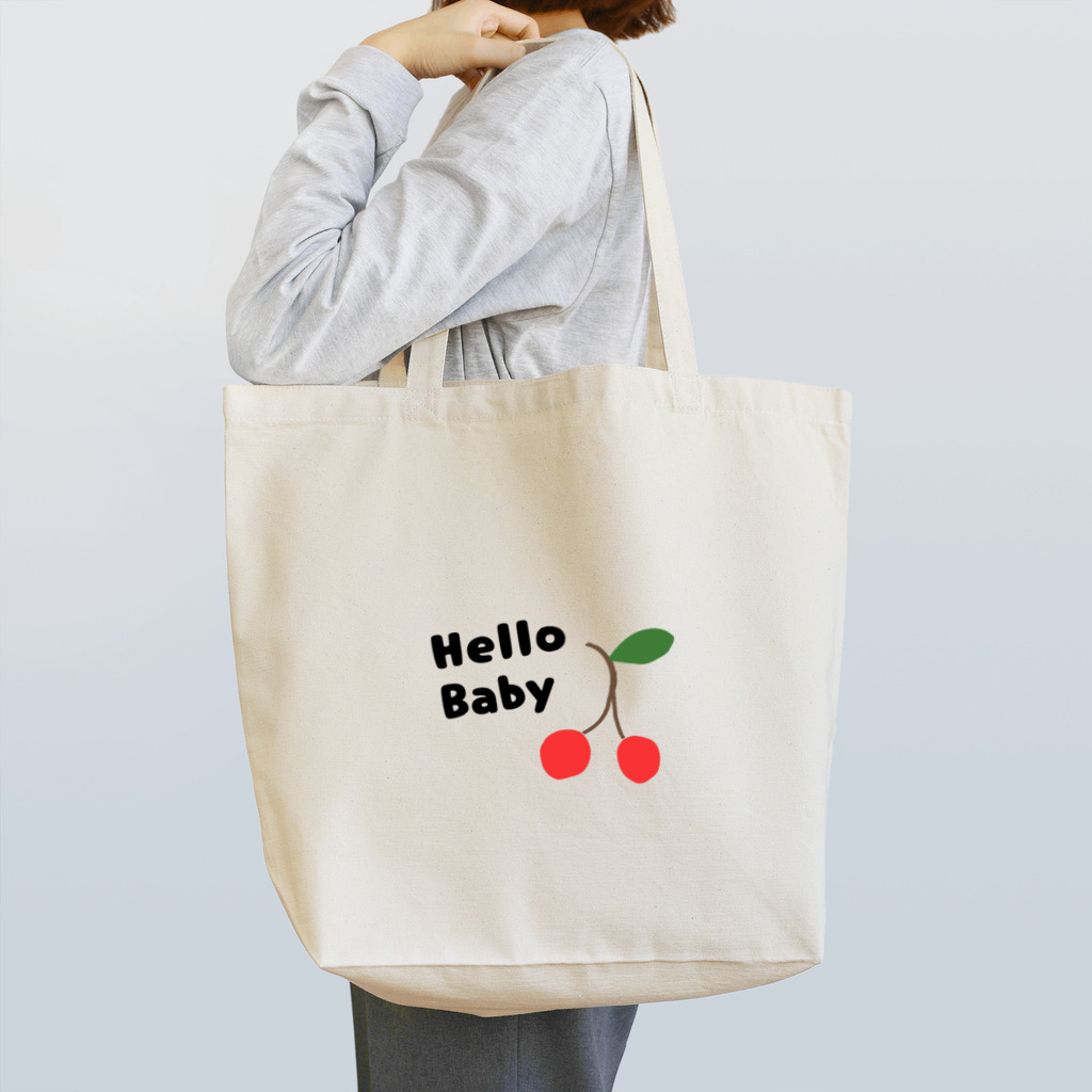 chaiのHelloBaby🍒 Tote Bag