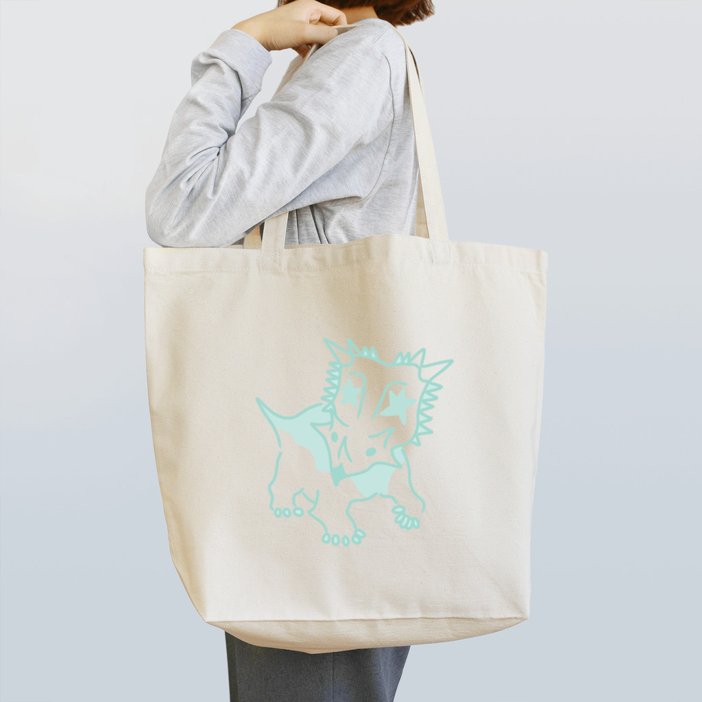 Kelfoy.のカスモサウルス(グリーン) Tote Bag