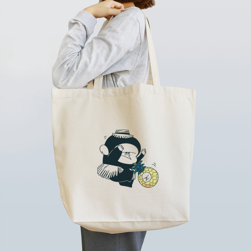 MINI BANANA ゴリラの親子のMINI BANANA Tote Bag