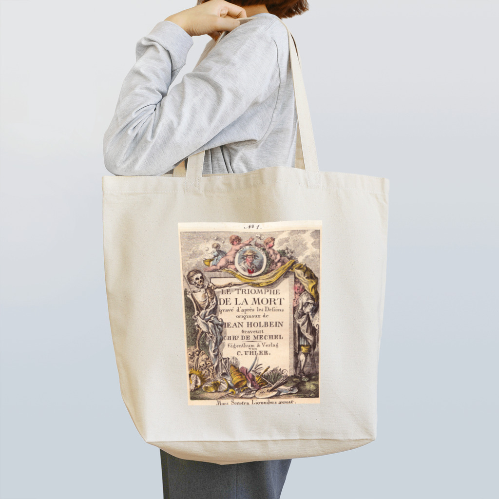 J. Jeffery Print Galleryのハンス・ホルバインの死のアルファベット Tote Bag