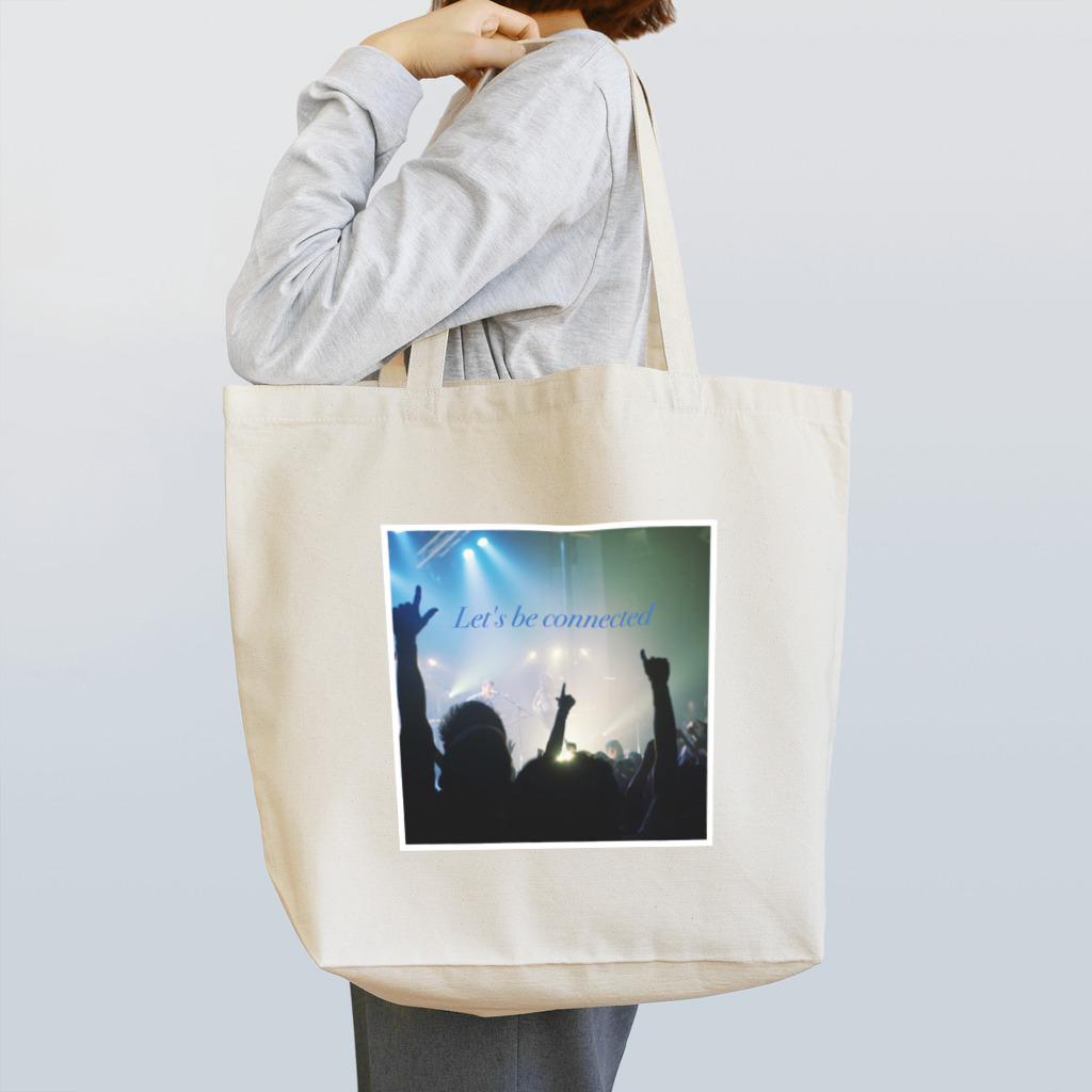 momoのLet's be connected Tote Bag