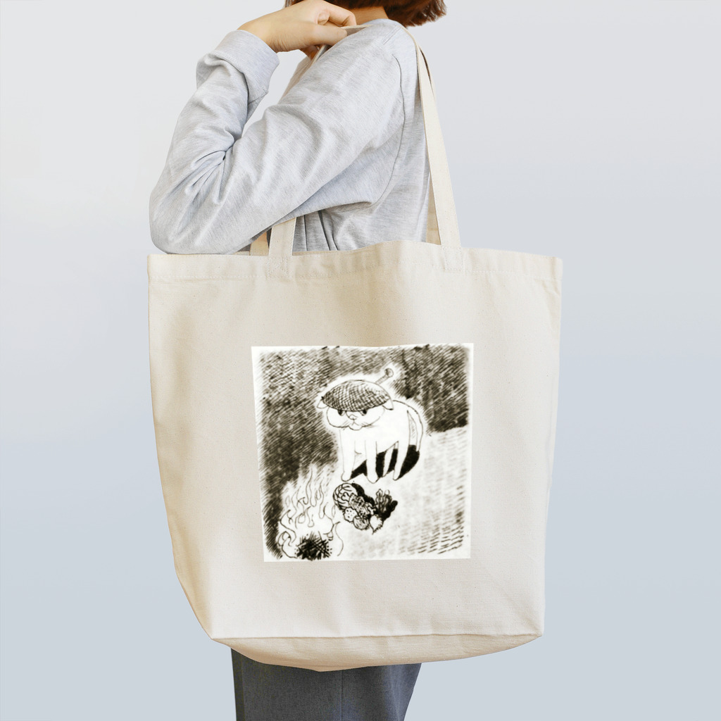 コト٠マホガニーのキャンプ Tote Bag