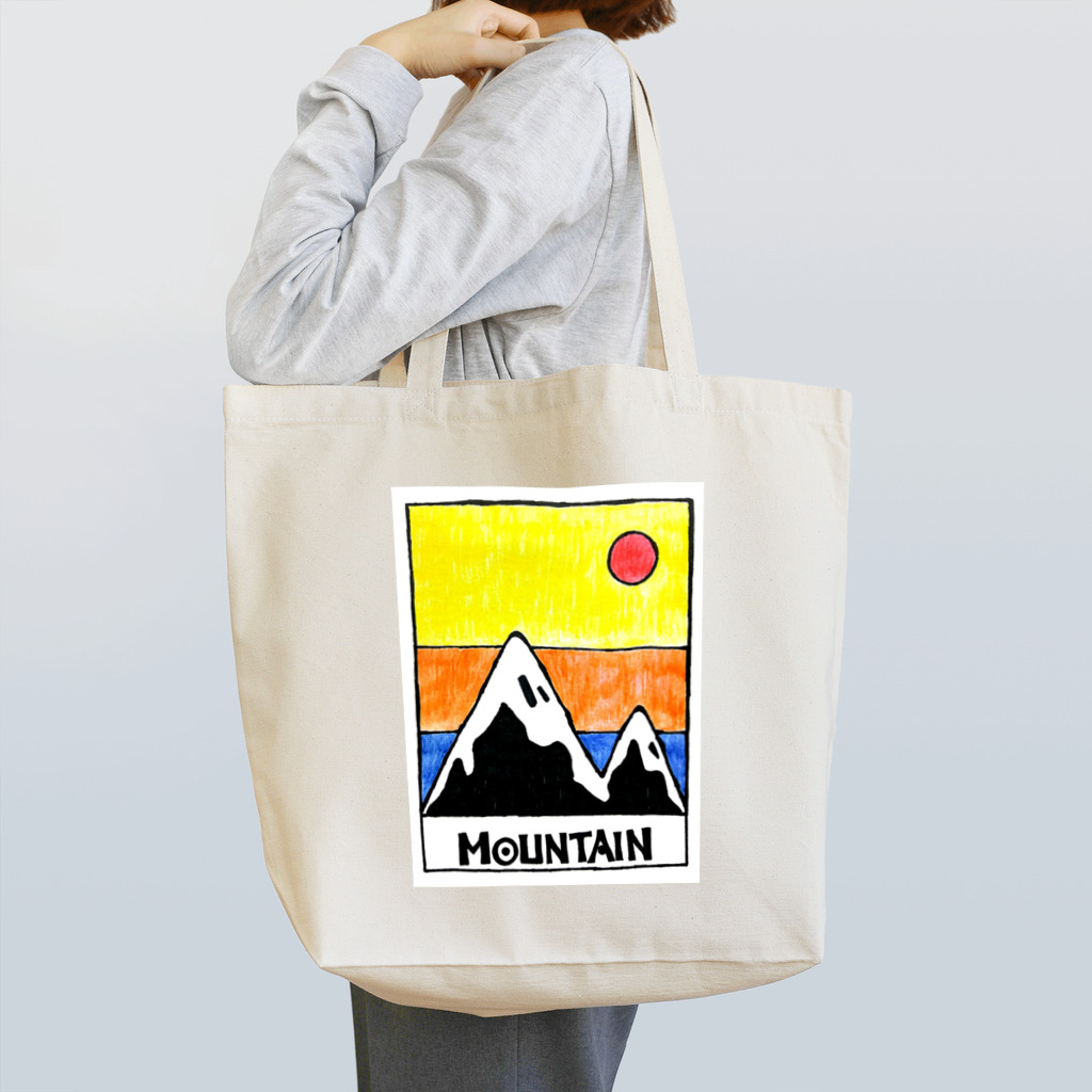 hanamituのMountain▲ トートバッグ