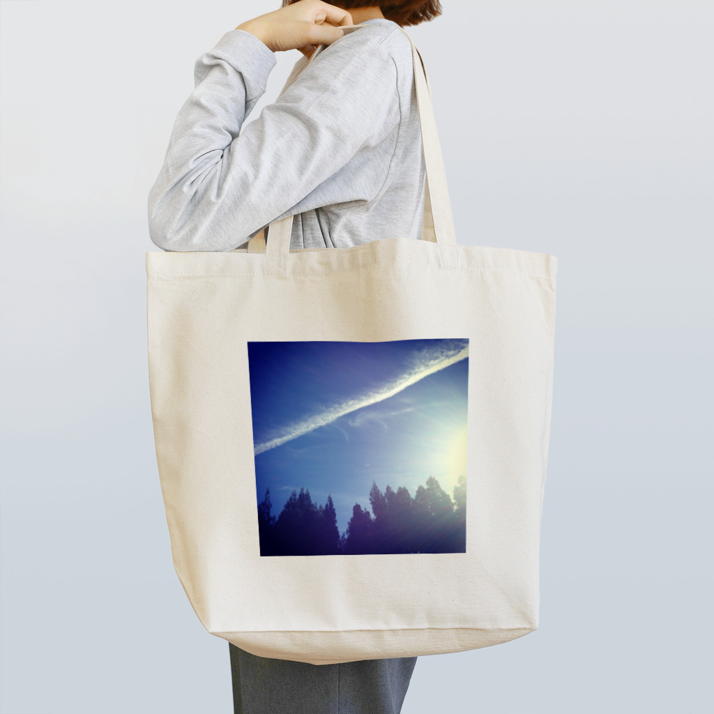 nijiiro records*の空かける。 Tote Bag