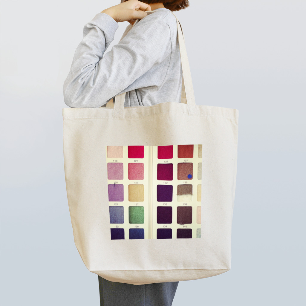 yumishiのColor palette Tote Bag