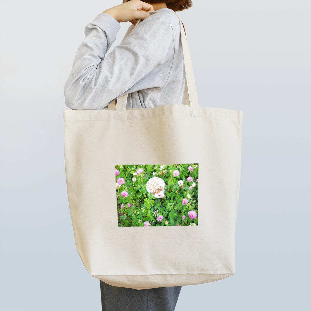 happy_bijouのハリネズミのビジュー（フラワー） Tote Bag