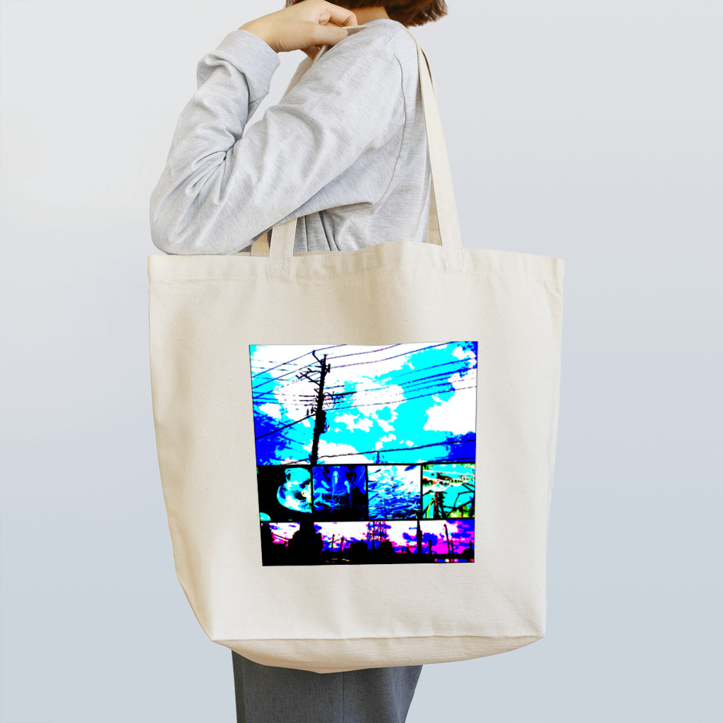 akito.sの【３】コラージュ　トートバック Tote Bag