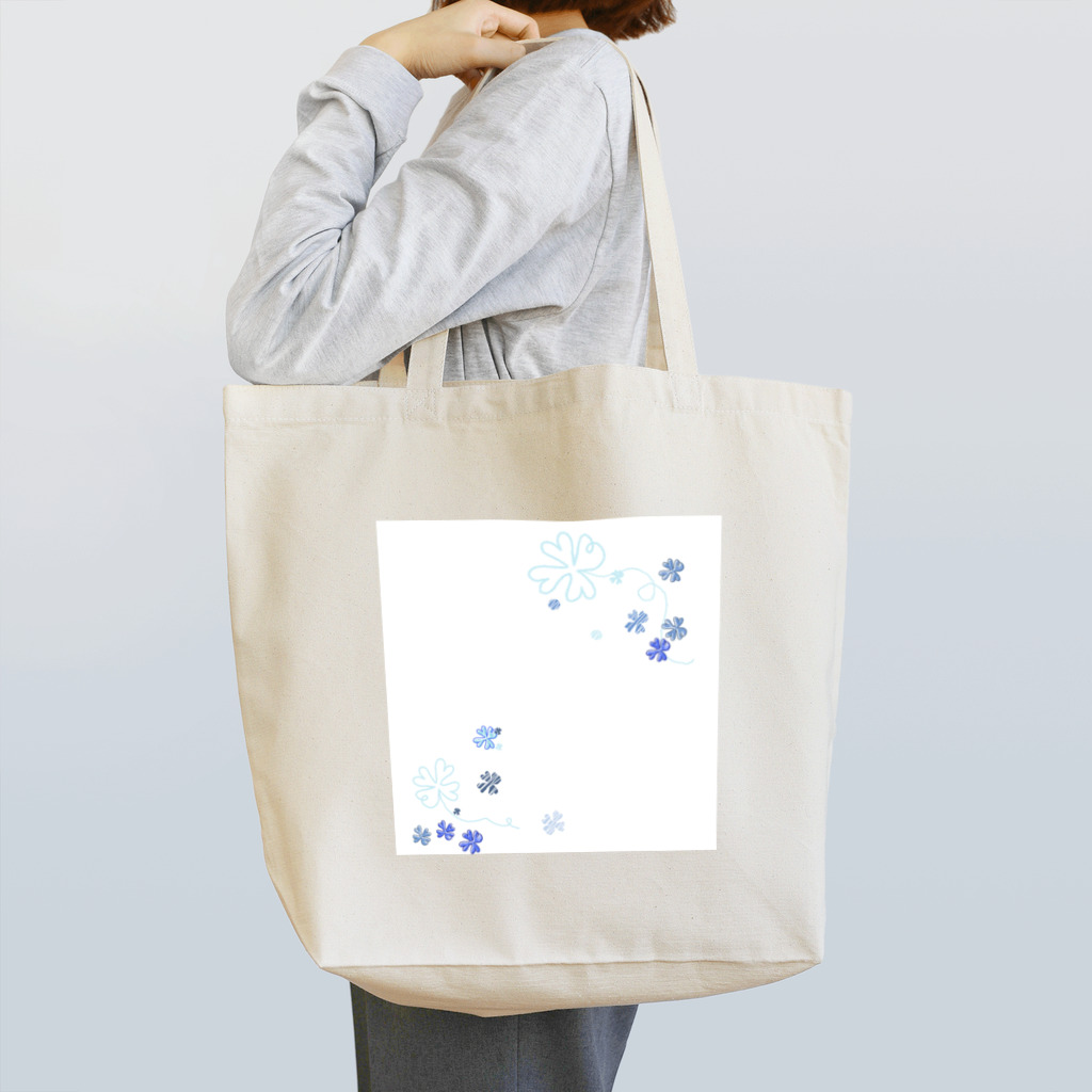 GURI  factoryのよつば（寒色系） Tote Bag