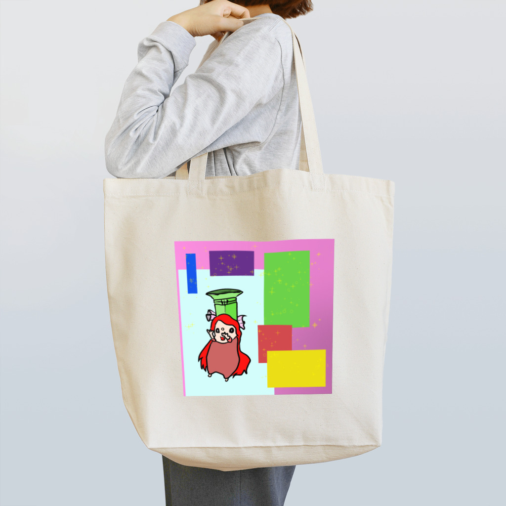 航成桃十のふみこちゃん Tote Bag