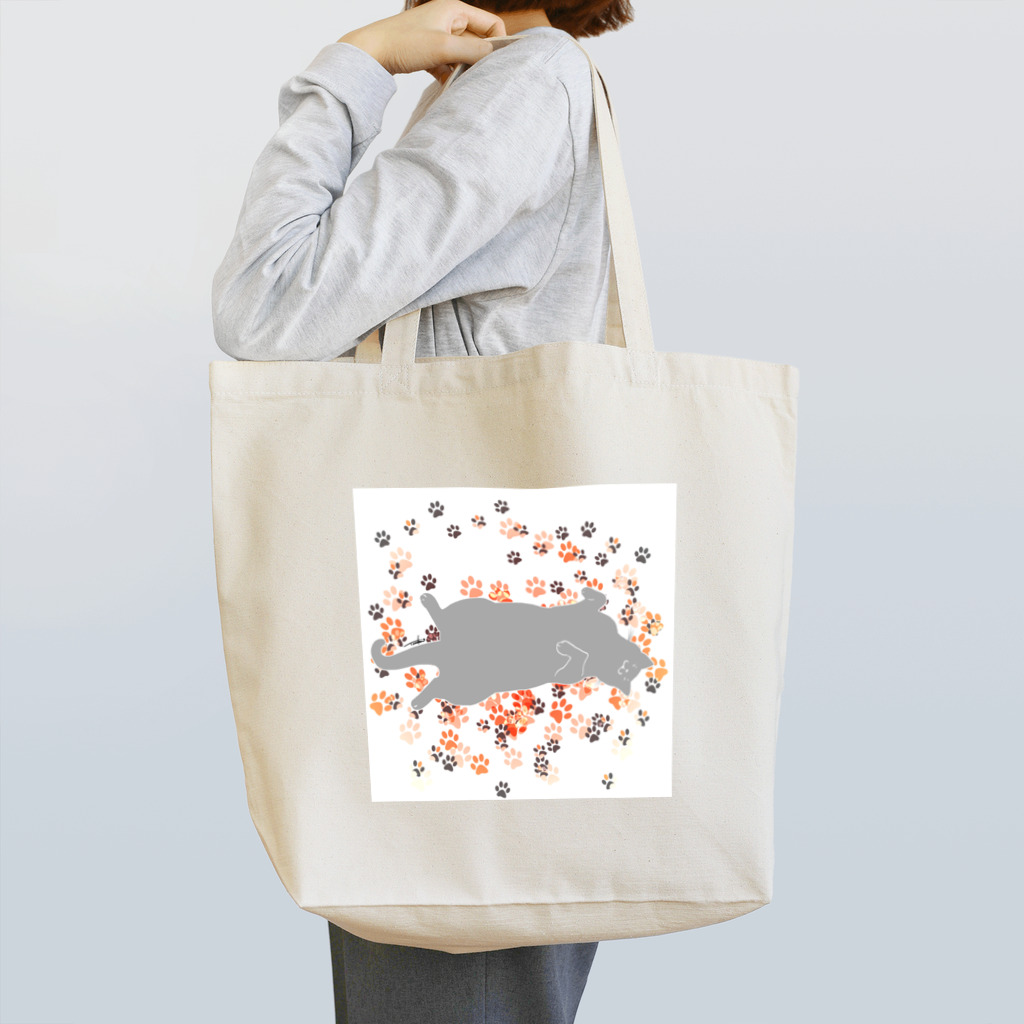 タナカミのおひるねこ（グレー） Tote Bag