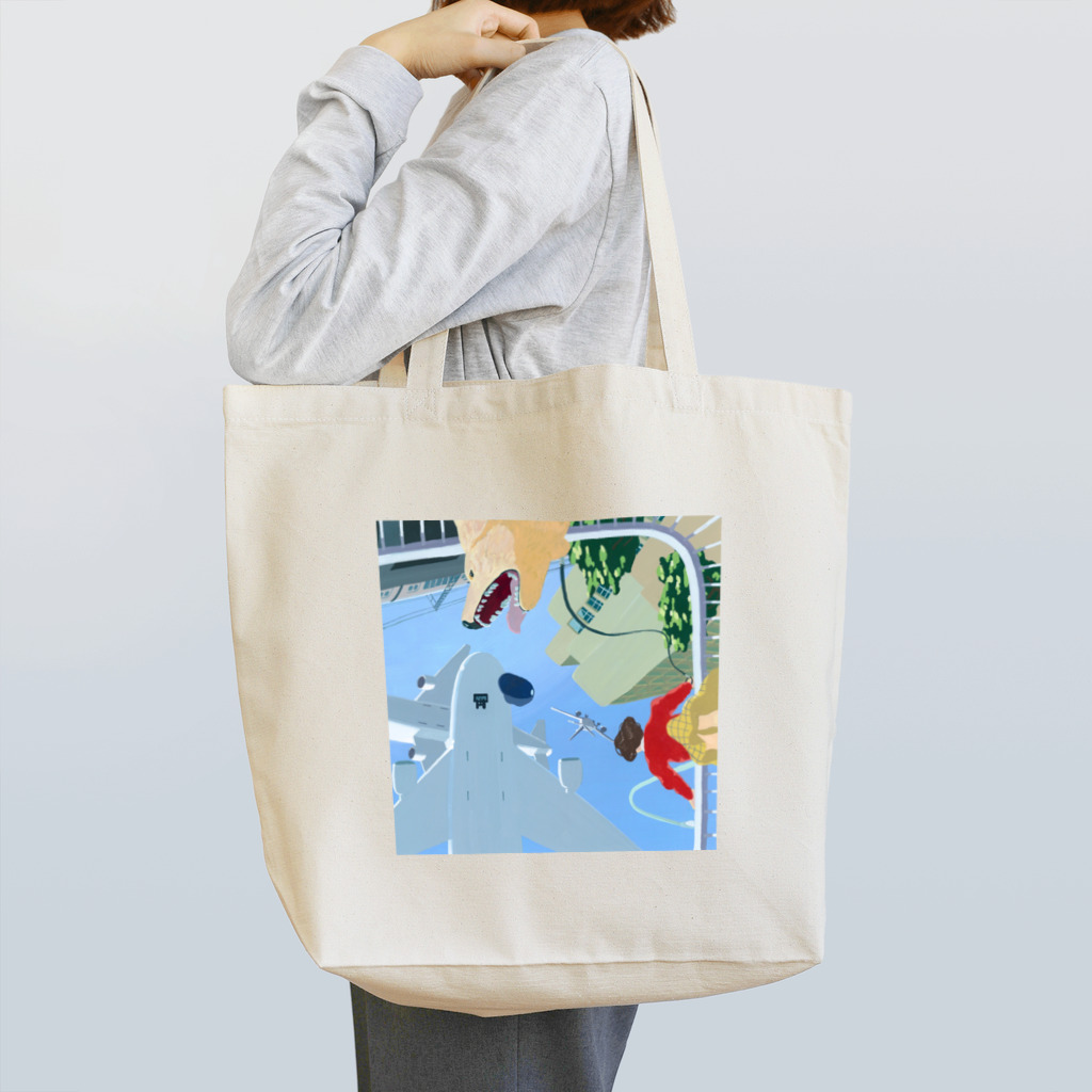 SASAKRECTのSASAKURE たざきたかなり Tote Bag