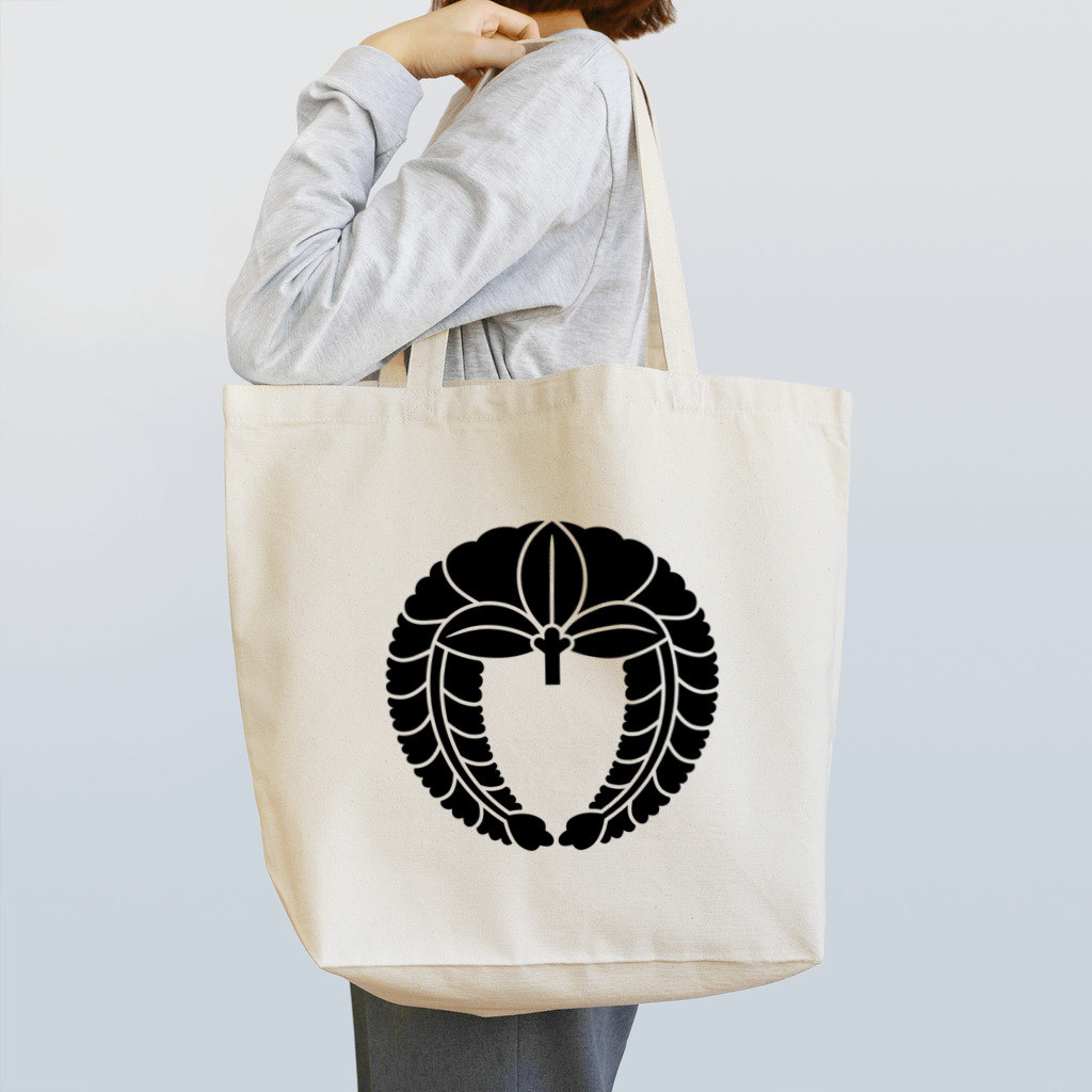 日本の家紋 下り藤 Tote Bag