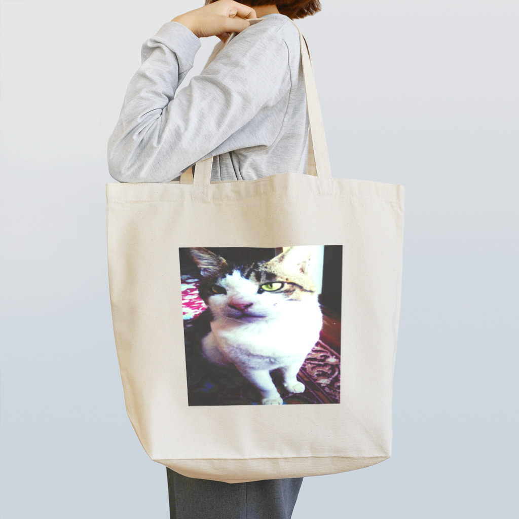 kana777wingのaisuru cat Tote Bag