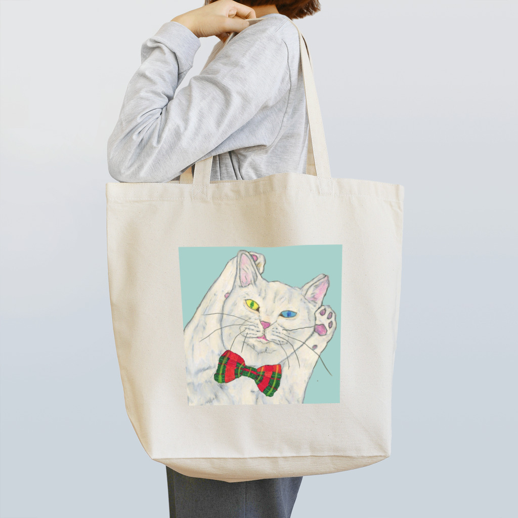 ねこぎんじのぎんじ君トート Tote Bag