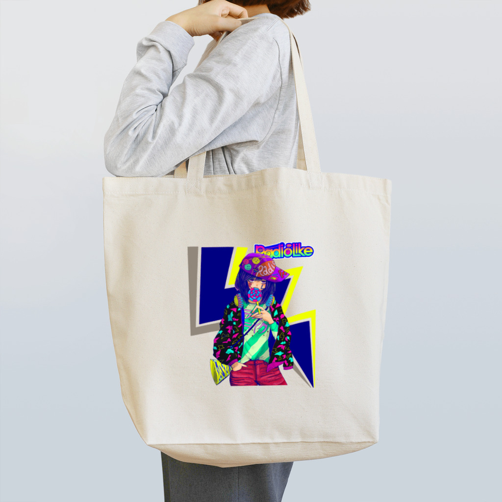 Radio Like hmm...のLollipo Girl Tote Bag