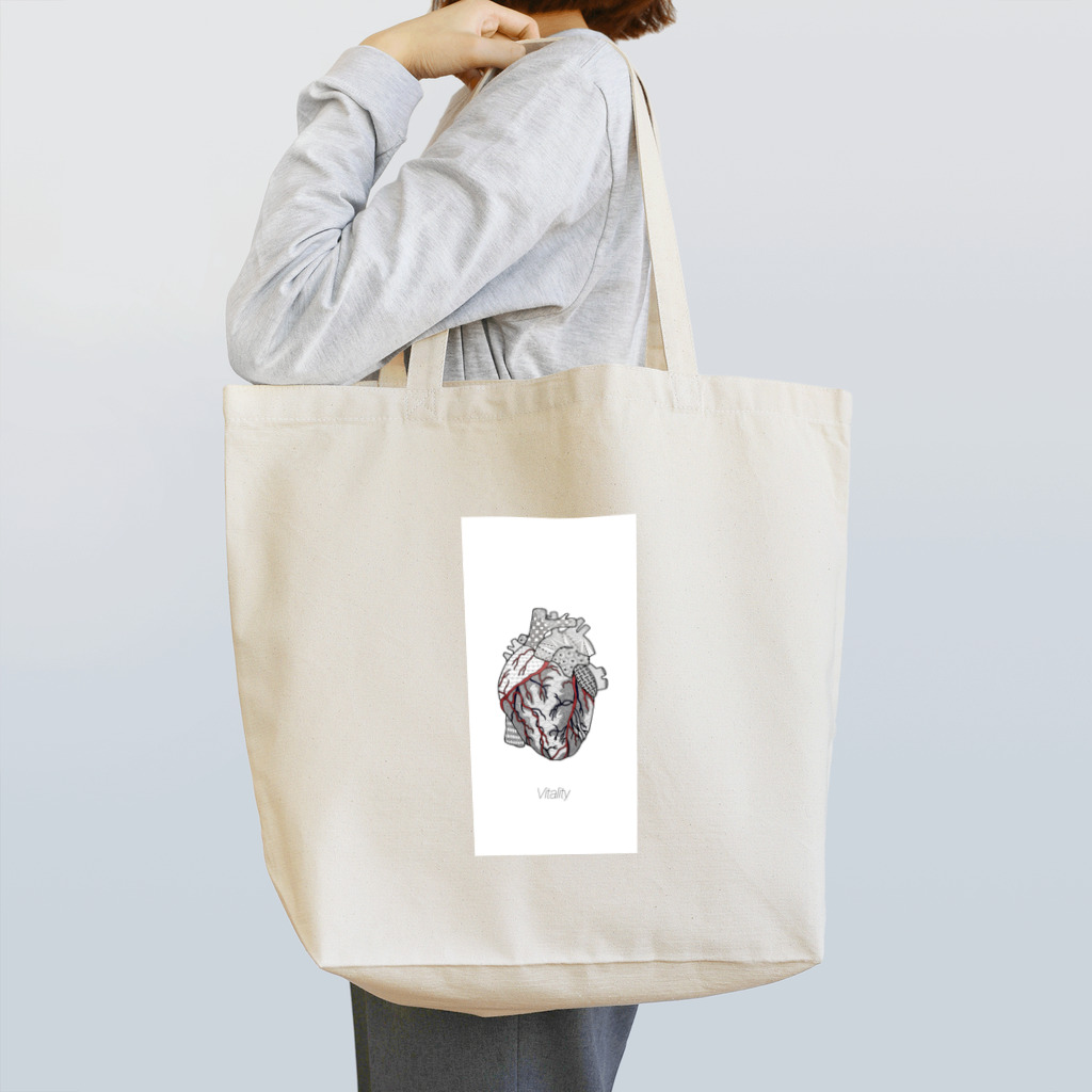 VitalityのVitality(心臓) Tote Bag
