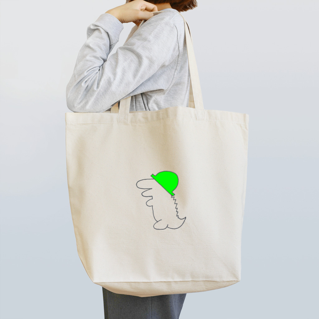 チェブハウスの帽子ワニ(緑) Tote Bag
