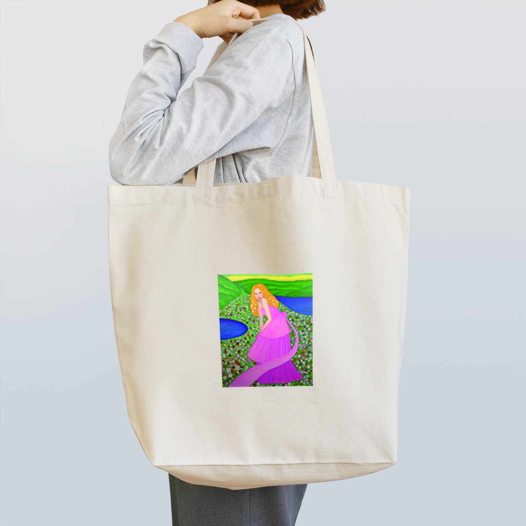 cocoteの花のひと Tote Bag