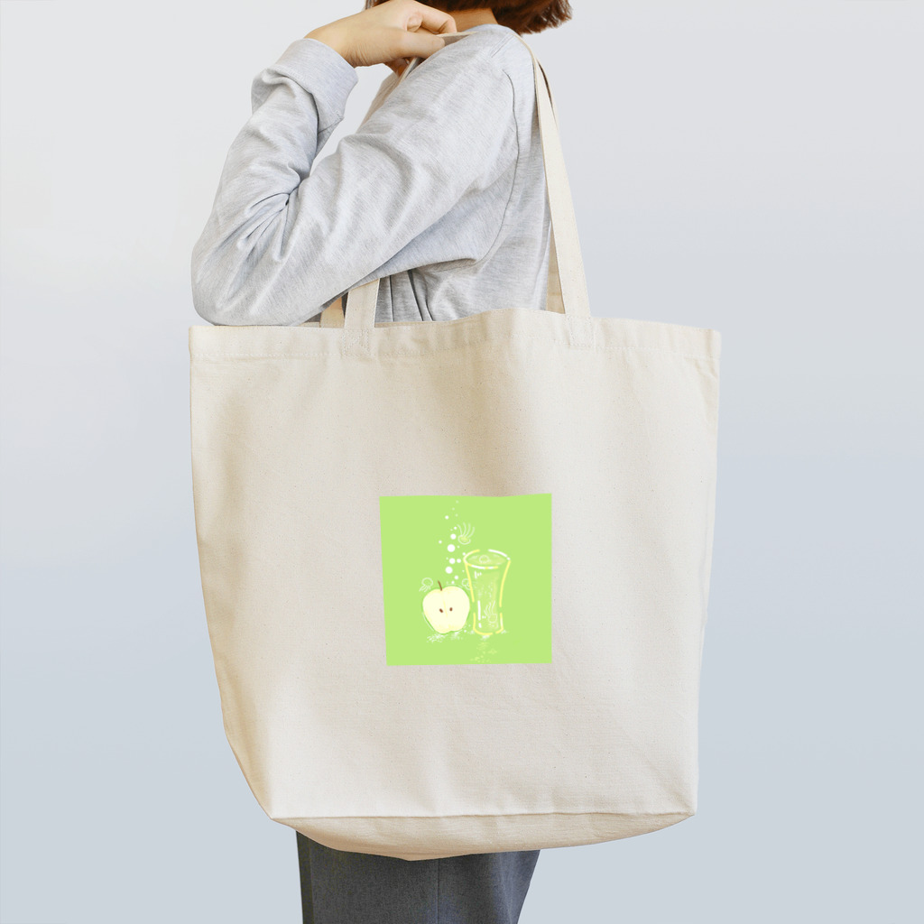 knockingdomの#トウメイの隣人/果実酒 Tote Bag