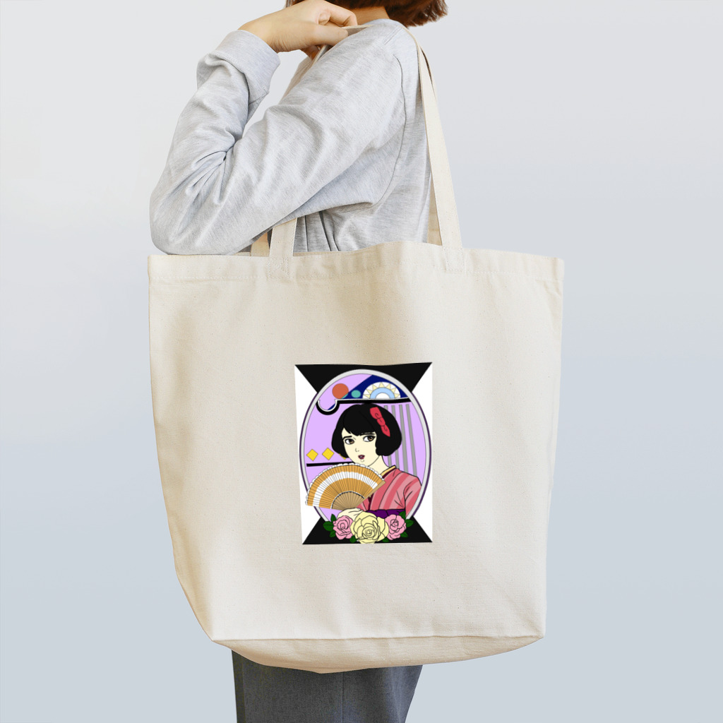 大正浪漫の花ちゃん Tote Bag