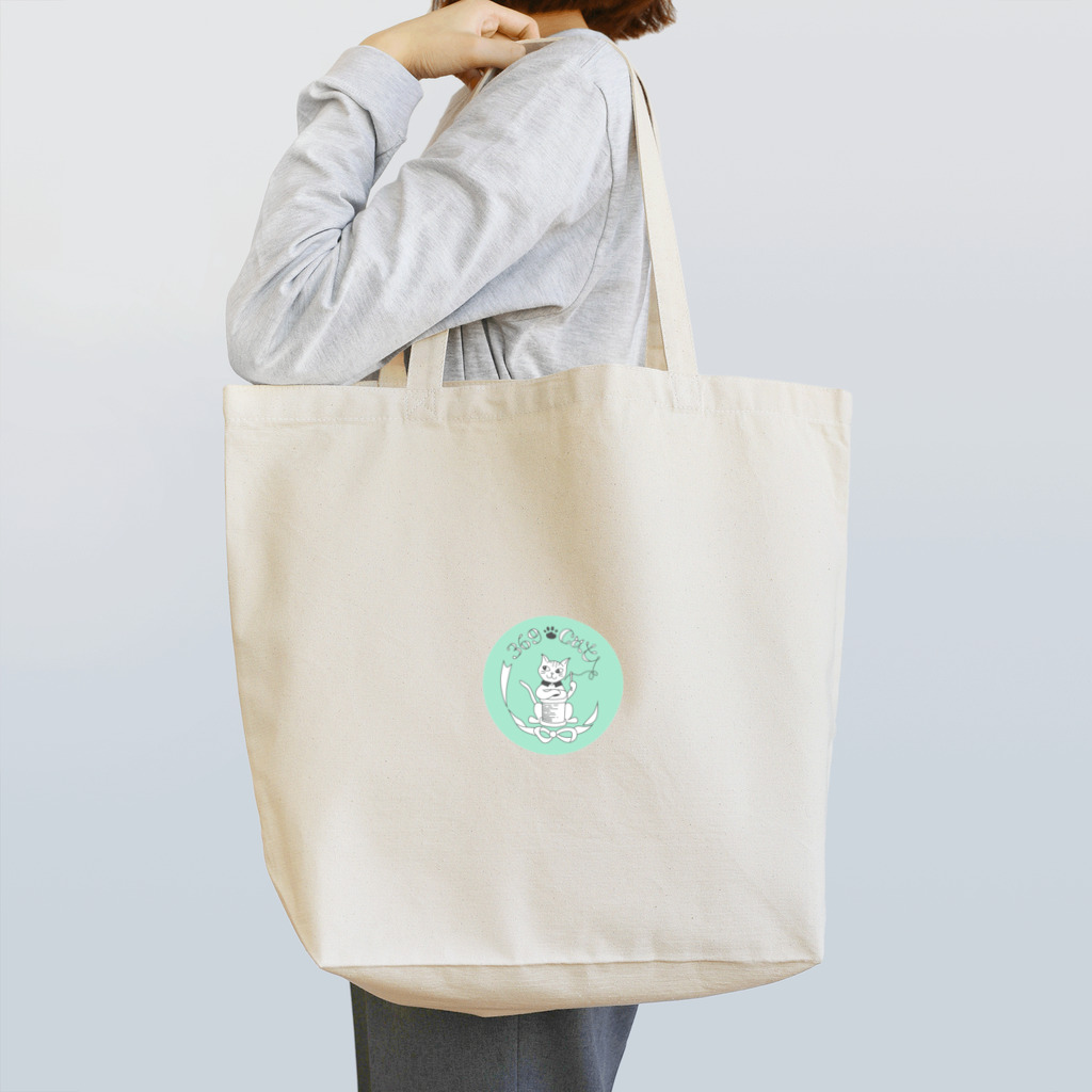 369-catの369-cat ロゴマーク Tote Bag