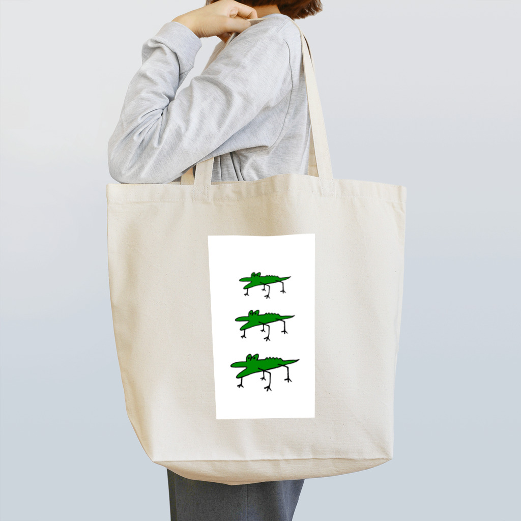 ふぁいのわに3連 Tote Bag