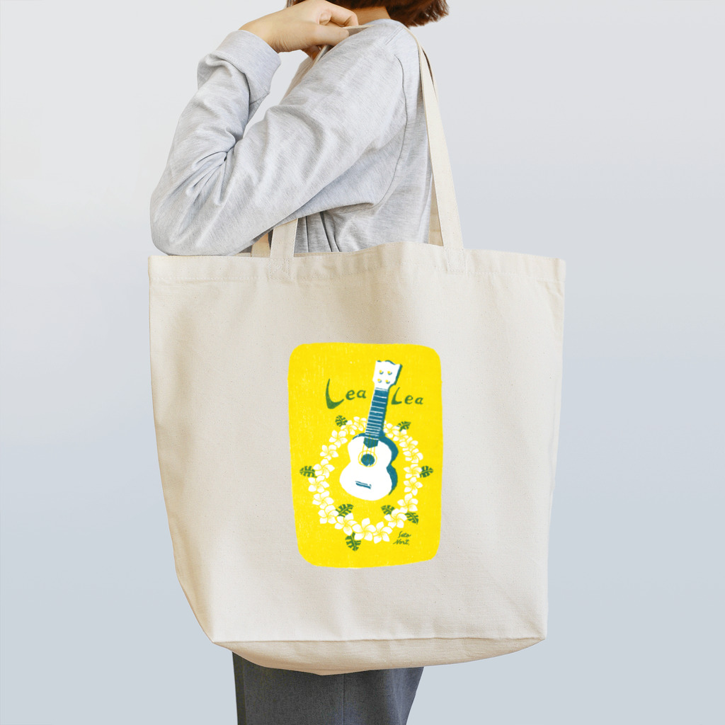 サトウノリコ*のLeaLea Ukulele Tote Bag