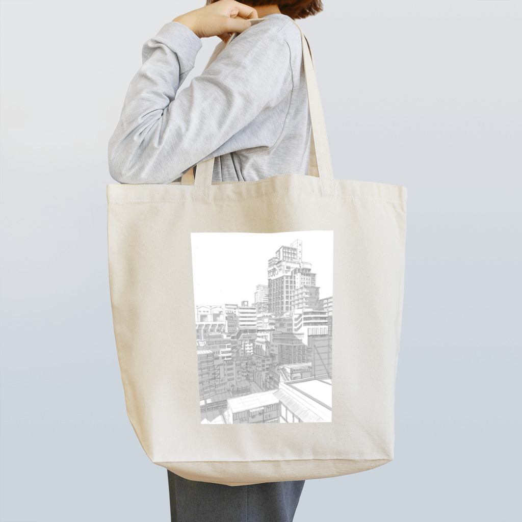 ꓠꓲꓤの層巣街 Tote Bag