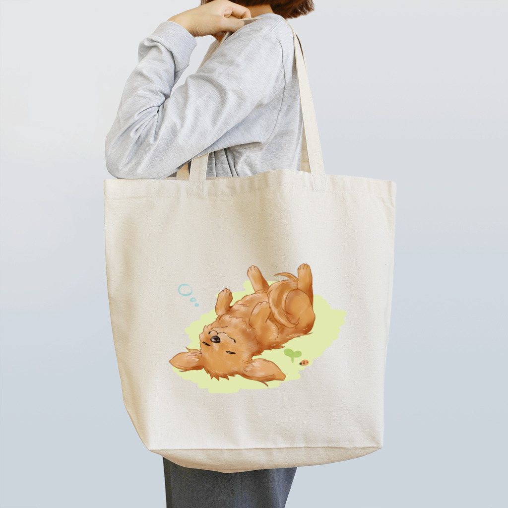 #保護猫カフェひだまり号の寝ころびぽんずシリーズ Tote Bag