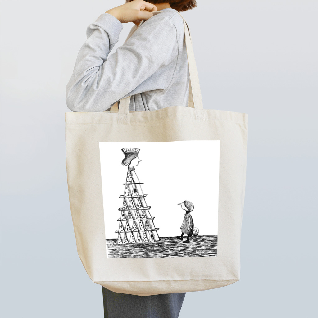 踊るこどもたちのトランプ王女 Tote Bag