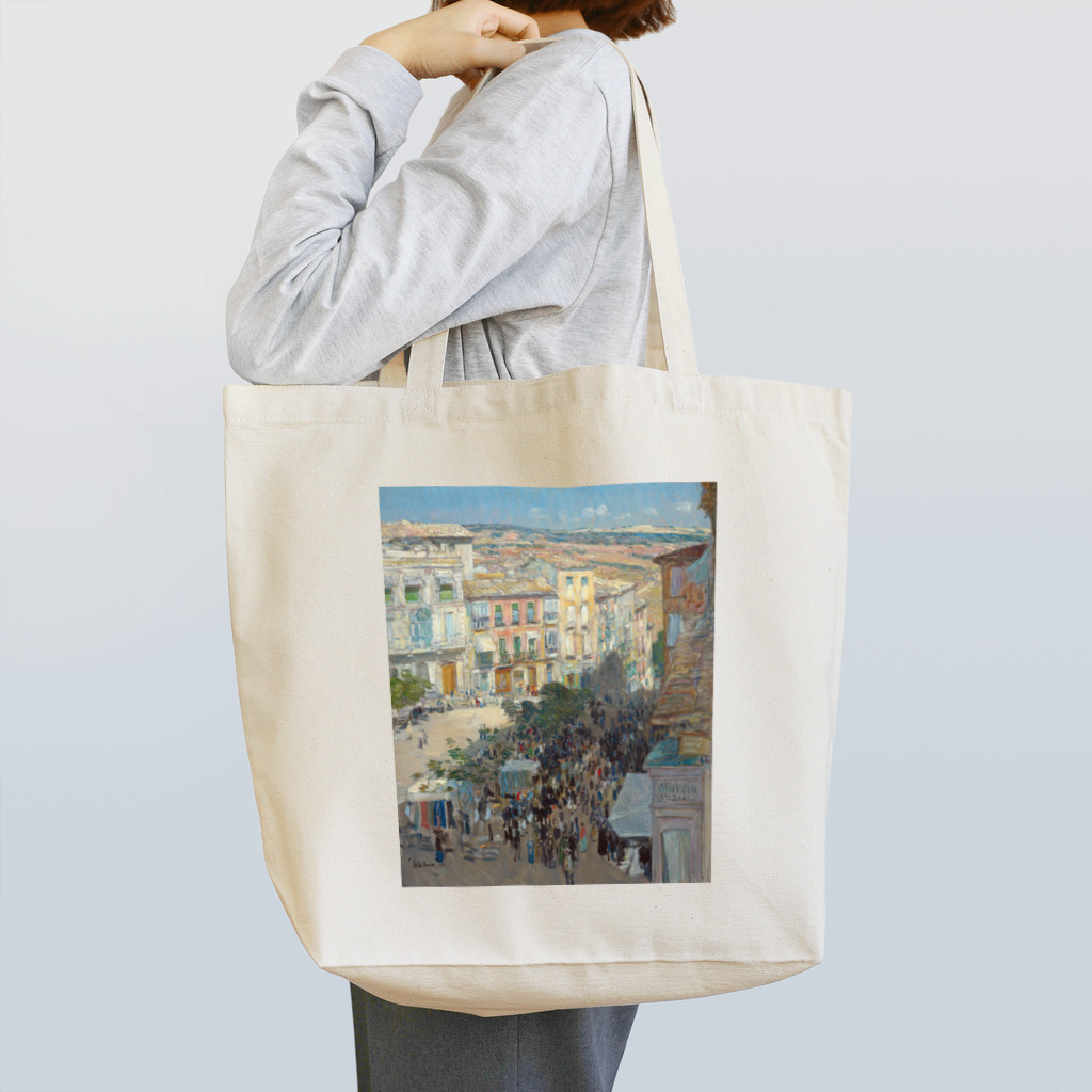 ART_collectionの「南フランスの都市の眺め」チャイルドハッサム トートバッグ