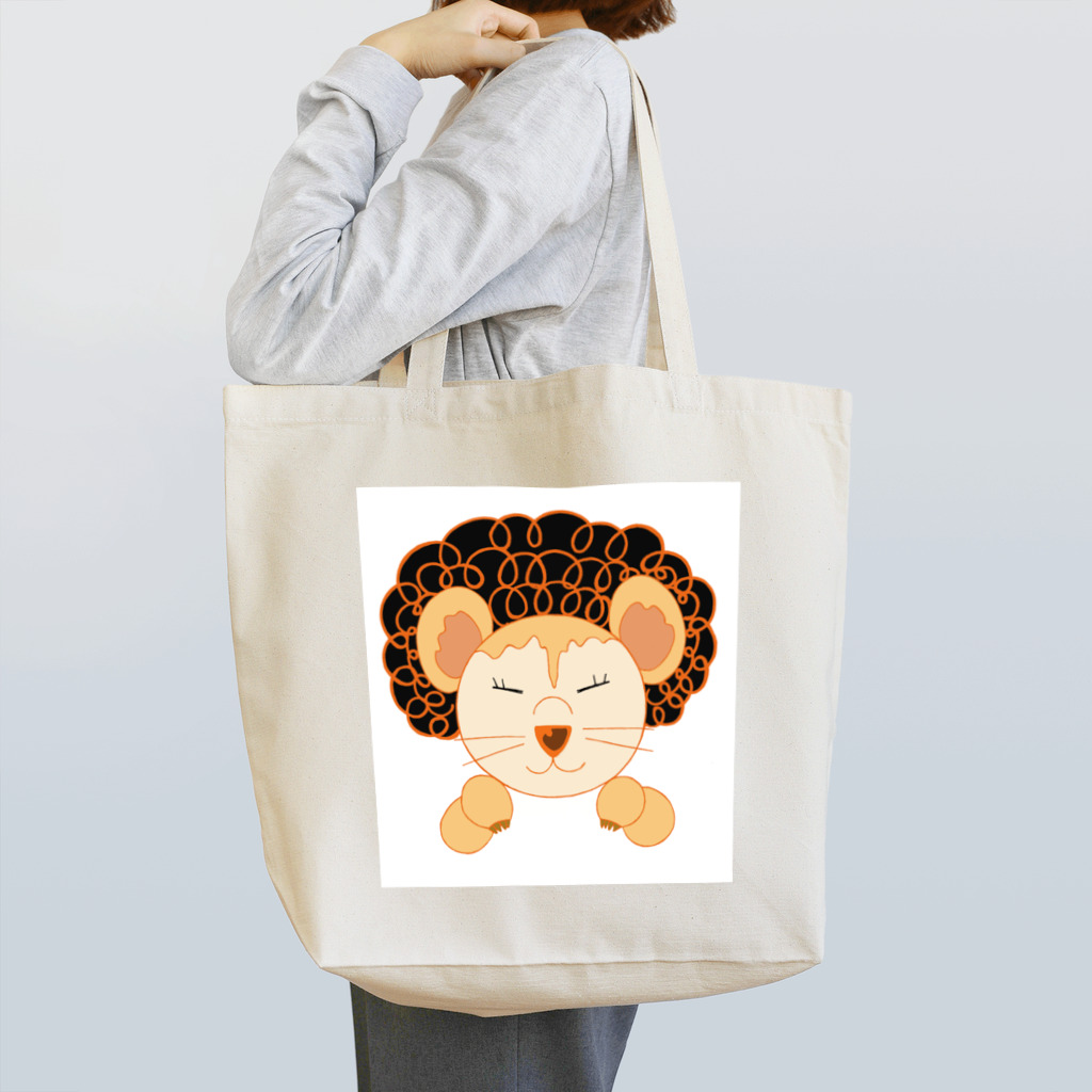 tankovuのボンバーライオン母ちゃん Tote Bag