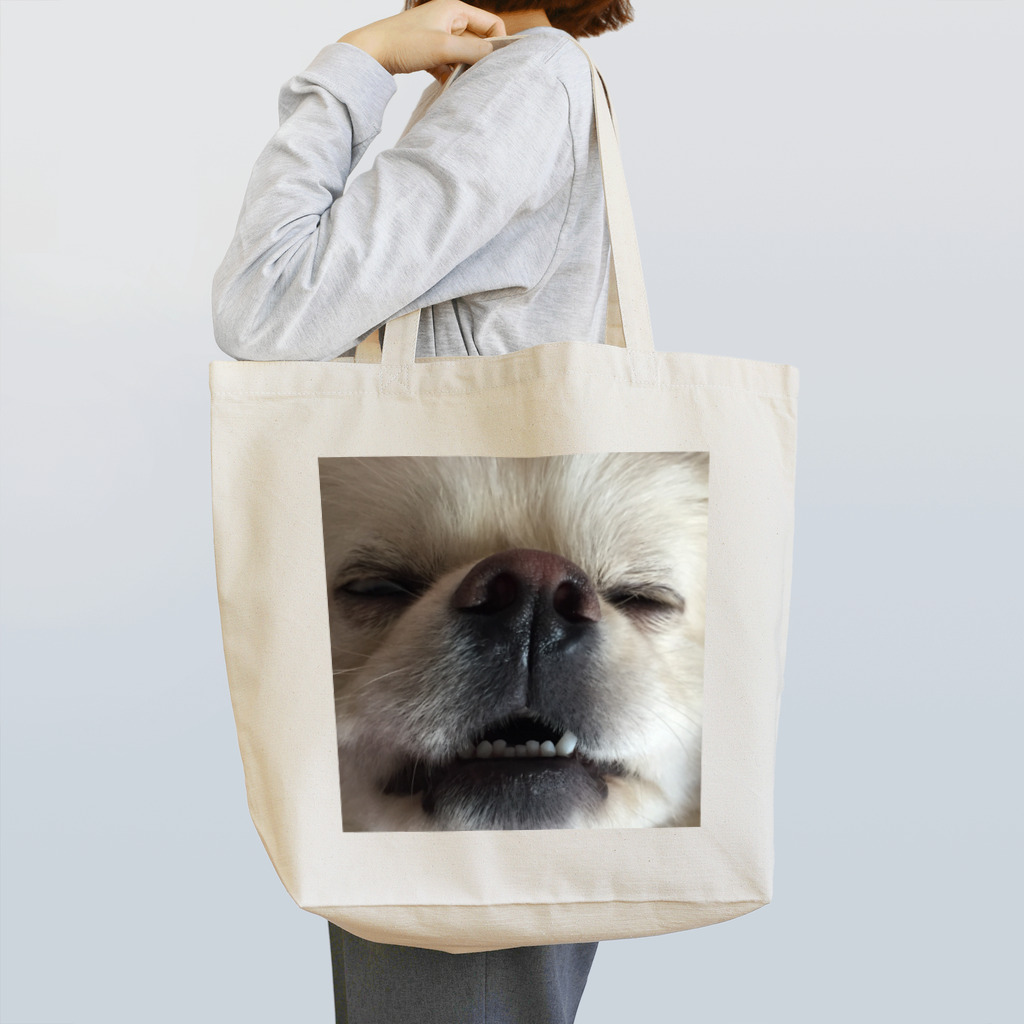 nasunの愛犬ラフくん Tote Bag