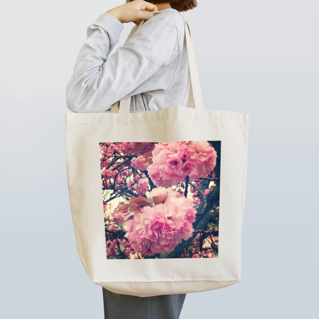 あっしゅの八重桜(レトロ) Tote Bag