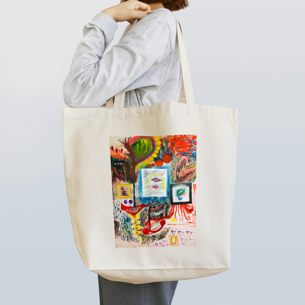 RyoY_ArtWorks_GalleryのChaos_Graffiti Tote Bag