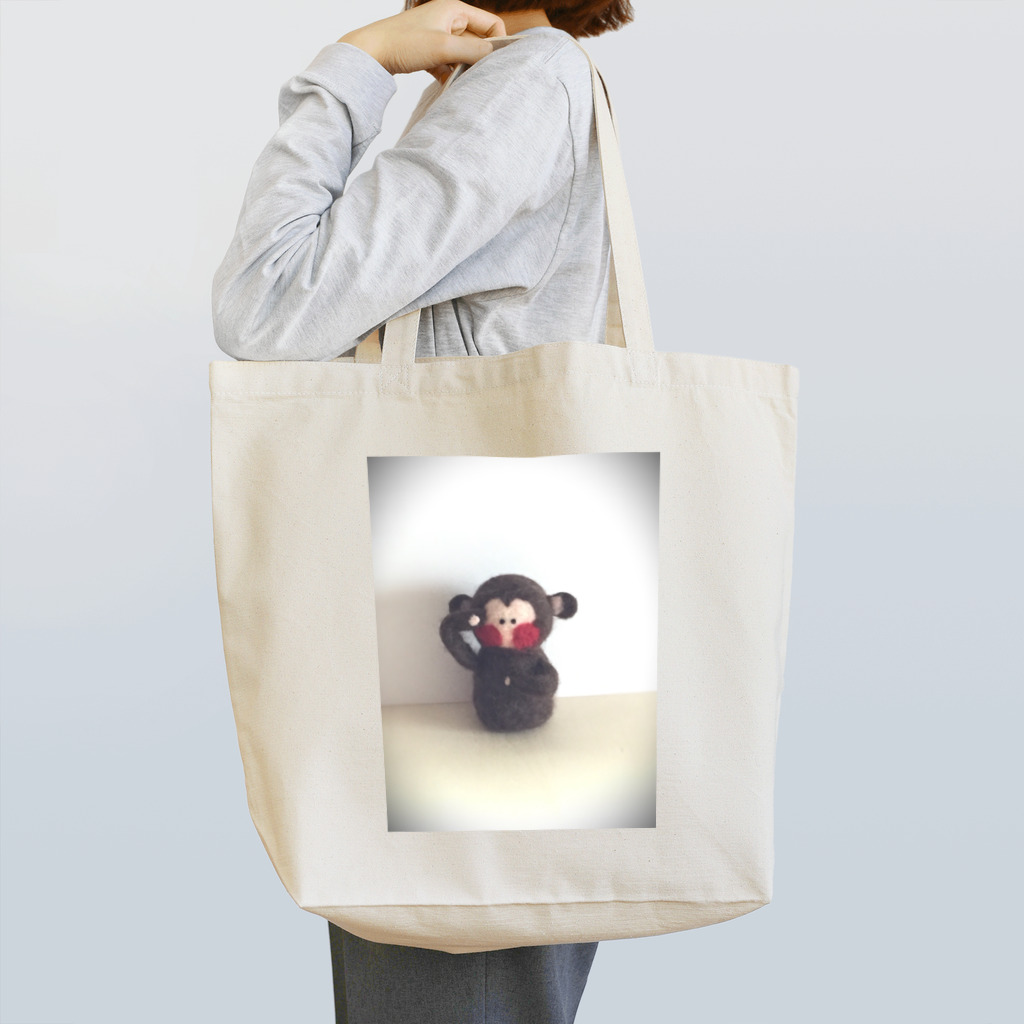 miyapojaのさる Tote Bag