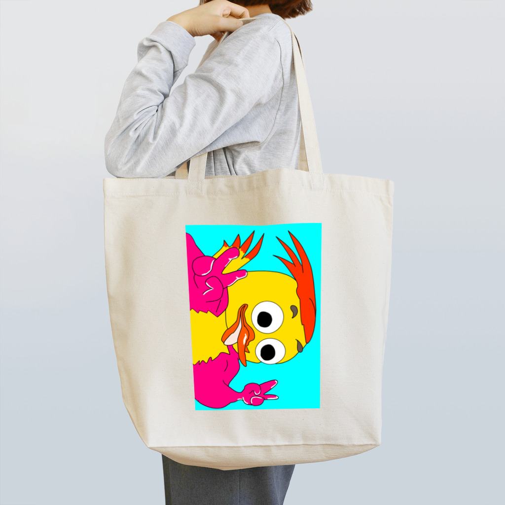 tororomuseumの二番鳥(縦) Tote Bag