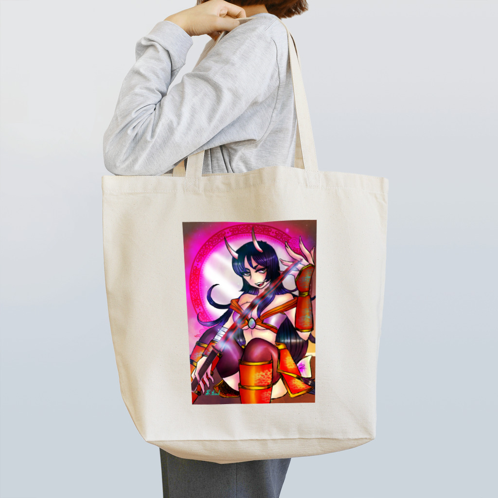 Yashitikageroの鬼娘グッズ Tote Bag